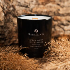 CIEPŁY KASZMIR świeca sojowa