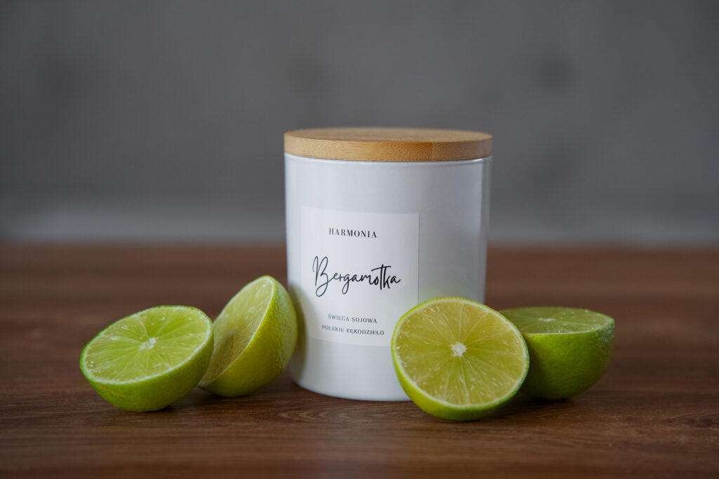 BERGAMOTKA świeca sojowa 300 ml