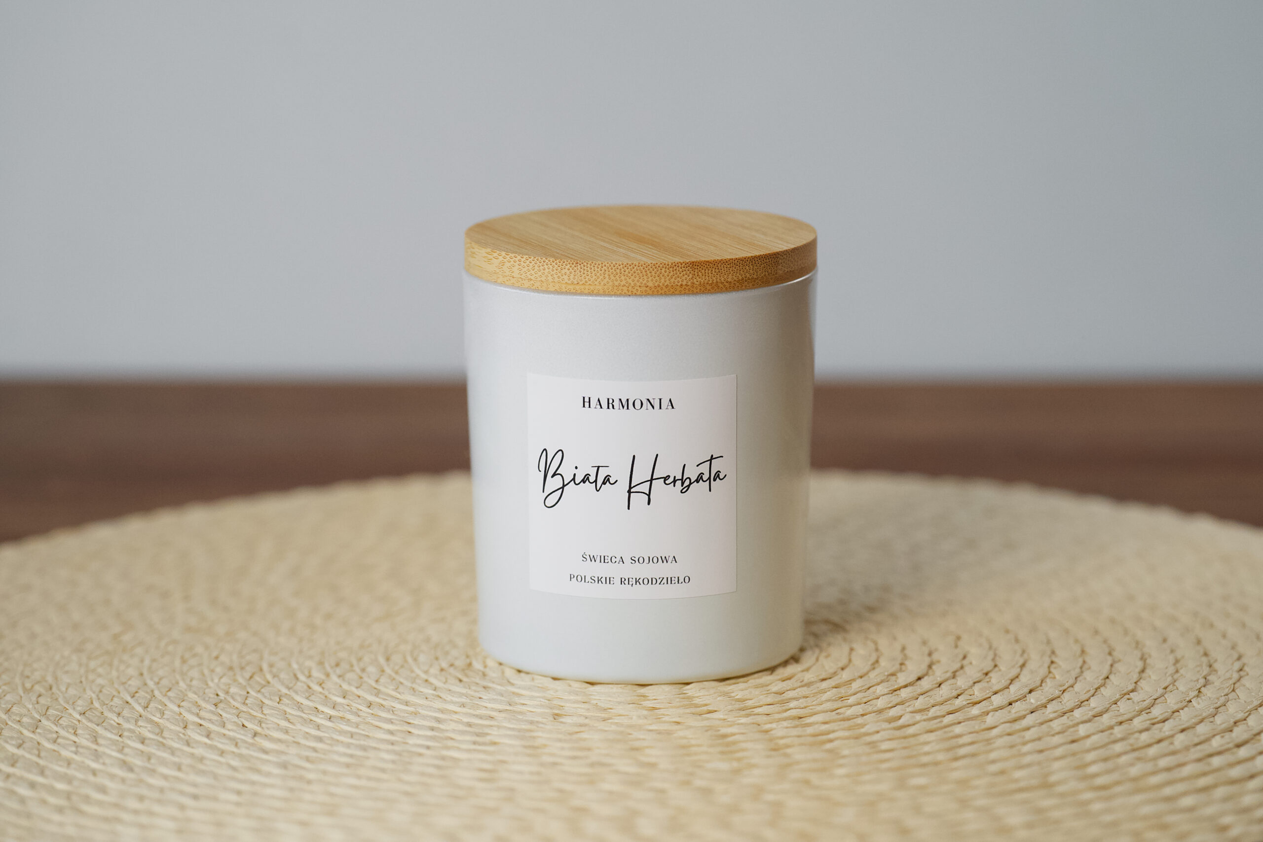 BIAŁA HERBATA świeca sojowa 300 ml