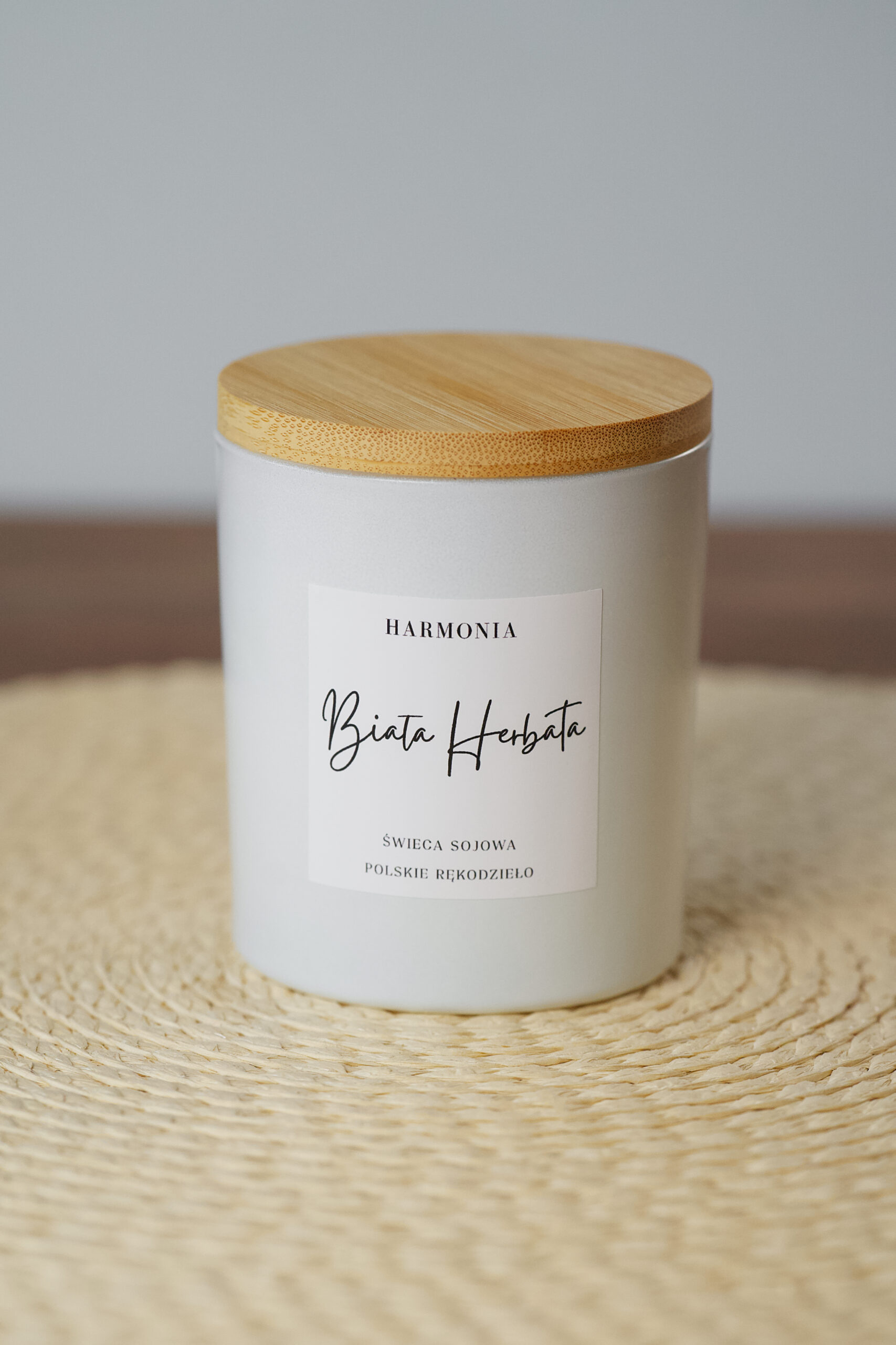 BIAŁA HERBATA świeca sojowa 300 ml - obrazek 2