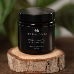 SŁODKI OGRÓD świeca sojowa